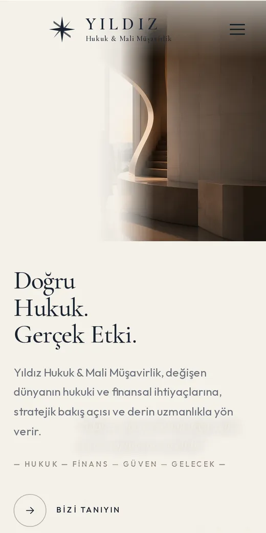 Yıldız demosu mobil görünüm